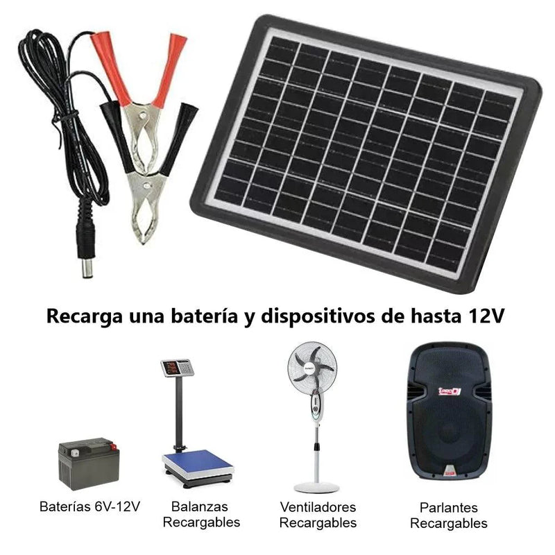 Panel Solar Portatil - Utilice Energía Gratis Donde Quieras - PRECIO DE BLACK FRIDAY SOLO HOY☀️