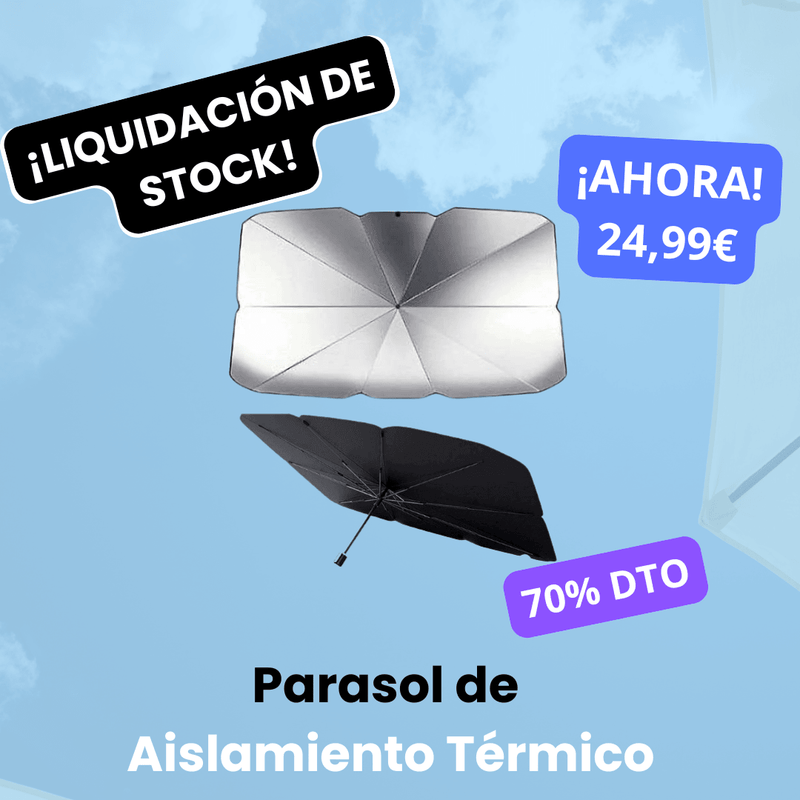 Parasol de Aislamiento Térmico para coche