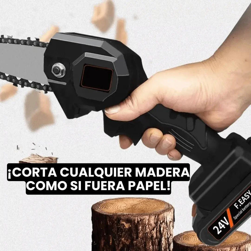 Mini Motosierra De Mano Portátil + Batería y Herramientas Gratis - 55% De Descuento Solo Hoy🔥